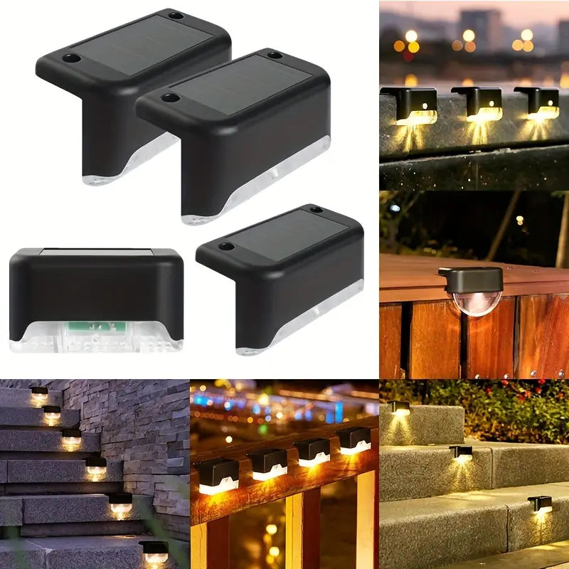 Luz solar para escaleras pack 2und